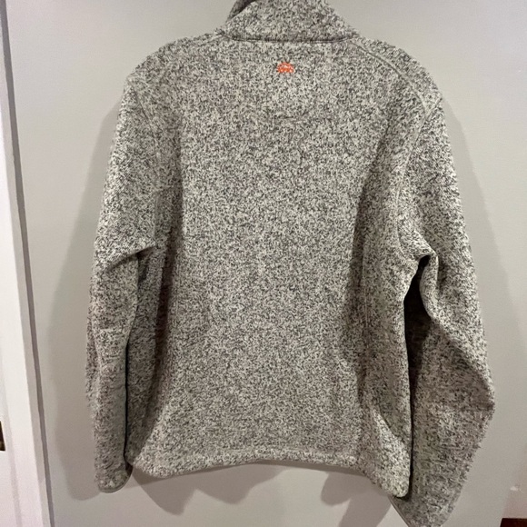 Cabela's XPG Jacket Men's L Gray Crème Extreme Performance Gear Full Zip Fleece - Picture 6 of 6